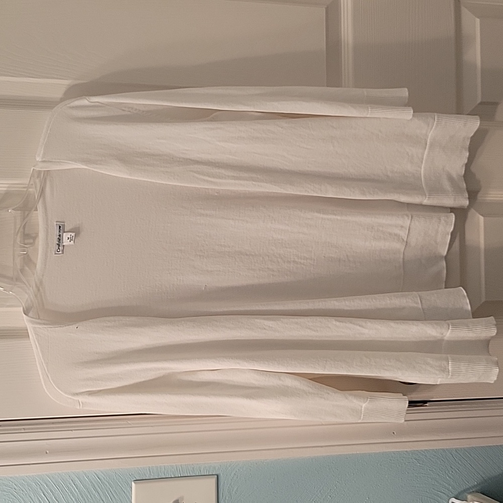 Croft & Barrow White Cardigan
